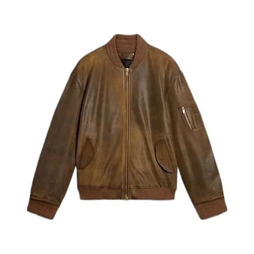 Golden Goose Deluxe Brand Zip-Up Bomber Jacket