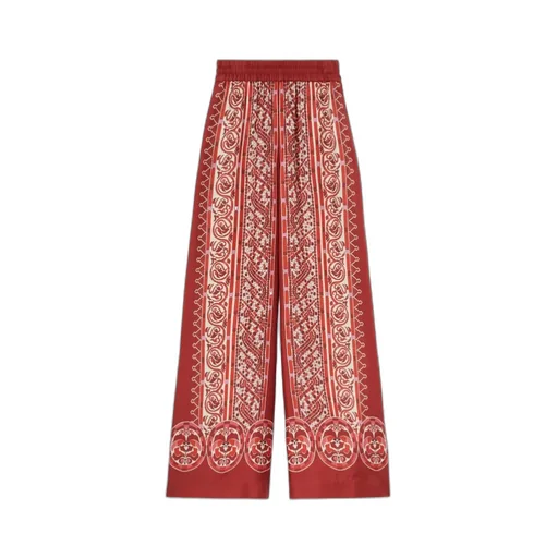 Silk Palazzo Pants