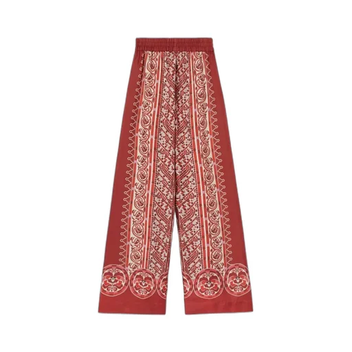 Silk Palazzo Pants