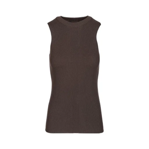 Rick Owens Sleeveless Knitted Top