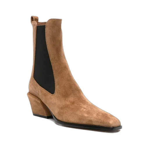 Square Toe Ankle Boots