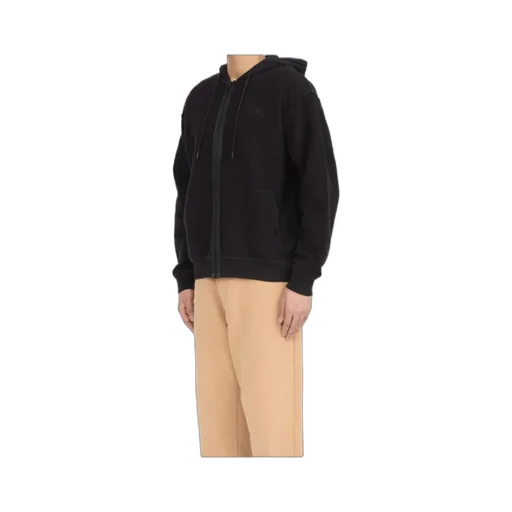 Mm6 Maison Margiela Zip-Up Drawstring Hoodie
