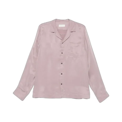 Dries Van Noten Satin Twill Buttoned Shirt