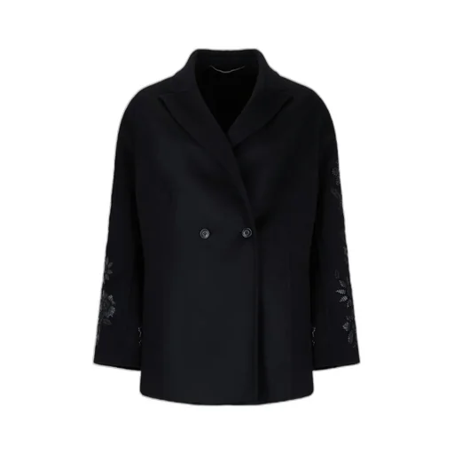 Ermanno Scervino Laced Double Breasted Coat