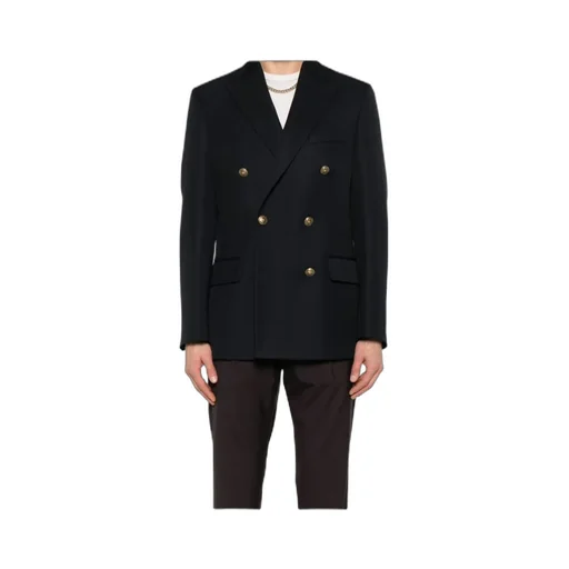 Golden Goose Deluxe Brand Double Breasted Striped Blazer