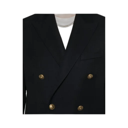 Golden Goose Deluxe Brand Double Breasted Striped Blazer