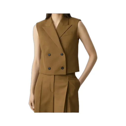 Double Breasted Suit Vest