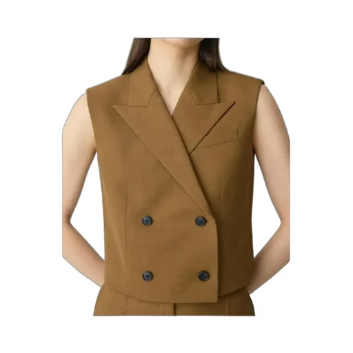 Double Breasted Suit Vest