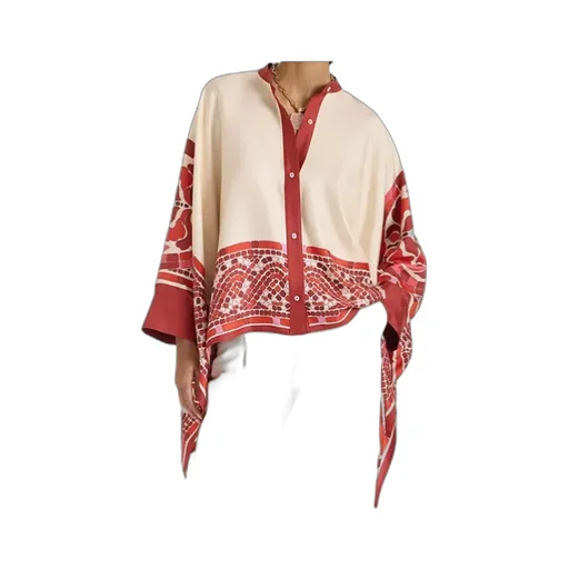 Silk Foulard Shirt