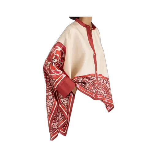 Silk Foulard Shirt