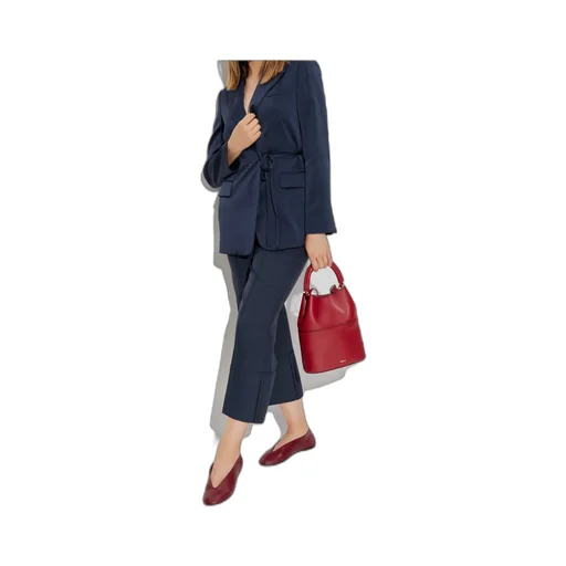 Theory Tied-Waist Tailored Blazer