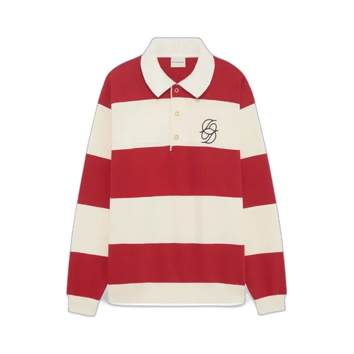 DrÔLe De Monsieur Striped Polo Shirt