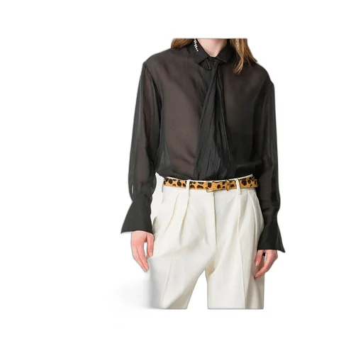 Forte Forte Sheer-Panel Long Sleeved Shirt
