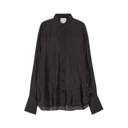 Forte Forte Sheer-Panel Long Sleeved Shirt