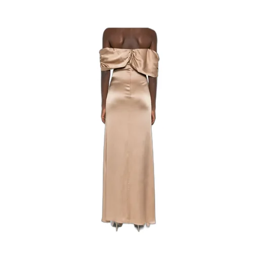 Draped One-Shoulder Dress