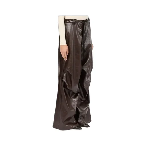 Mm6 Maison Margiela Drawstring Draped Trousers