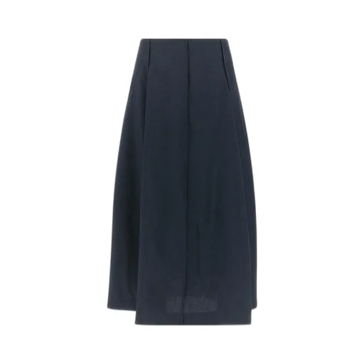Theory Pleated Midi Skirt