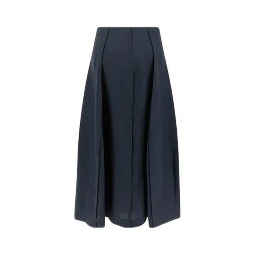 Theory Pleated Midi Skirt