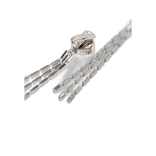 Fringe-Detail Drop Earrings
