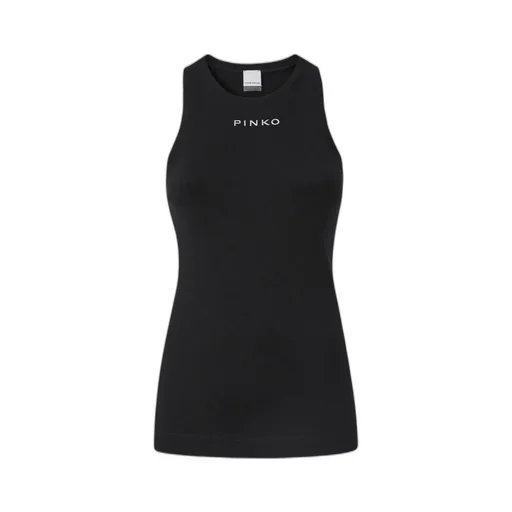 Pinko Logo Printed Tank Top