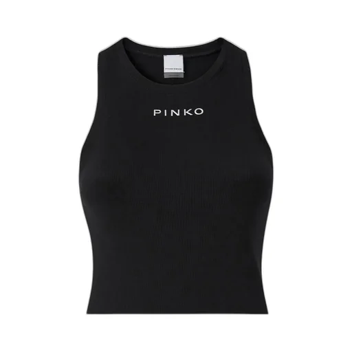 Pinko Logo Printed Tank Top