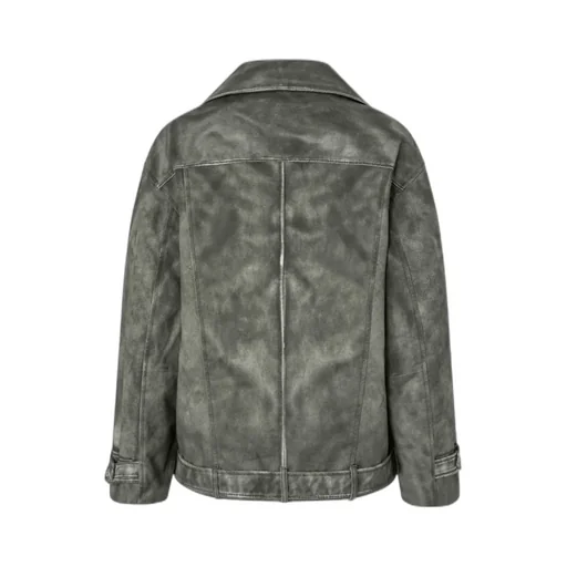Belted Biker Jacket