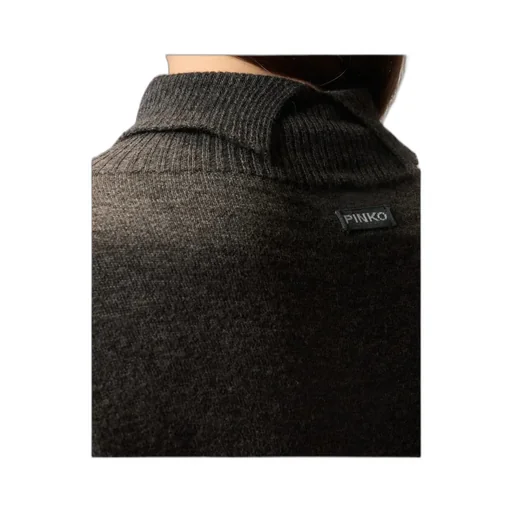 Knit Polo-Neck Sweater