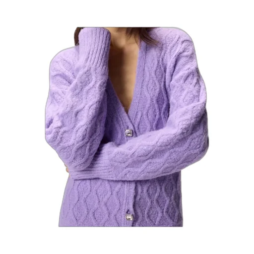Cable-Knit Button Dress