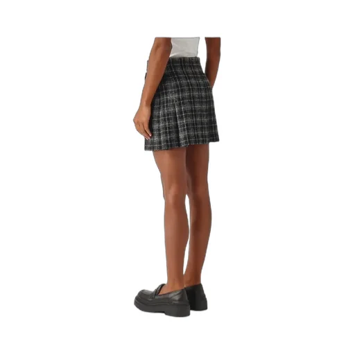 Plaid Midi Skirt
