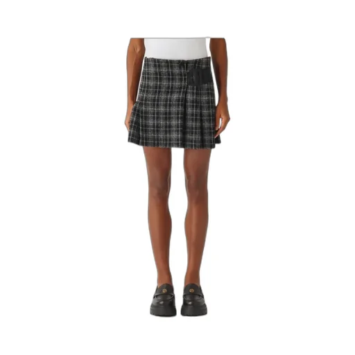 Plaid Midi Skirt