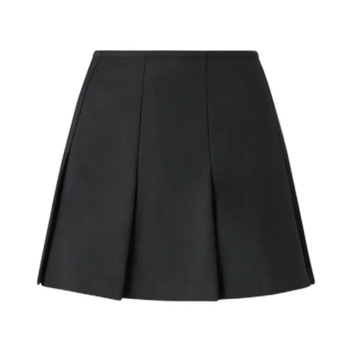 Pleated-Design Skirt