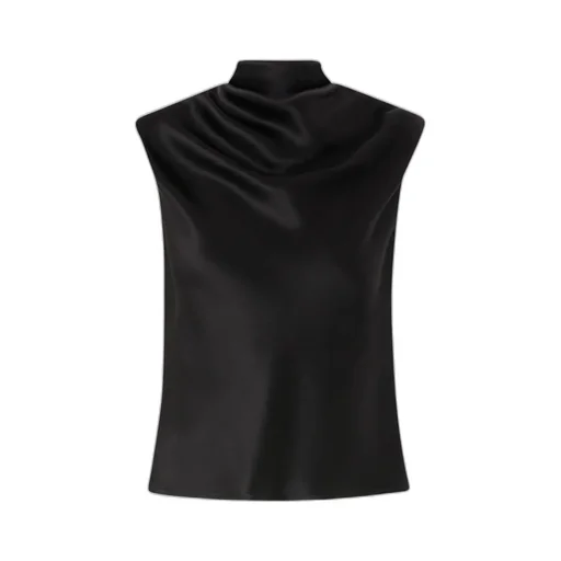 Pinko Tie-Detail Draped Blouse