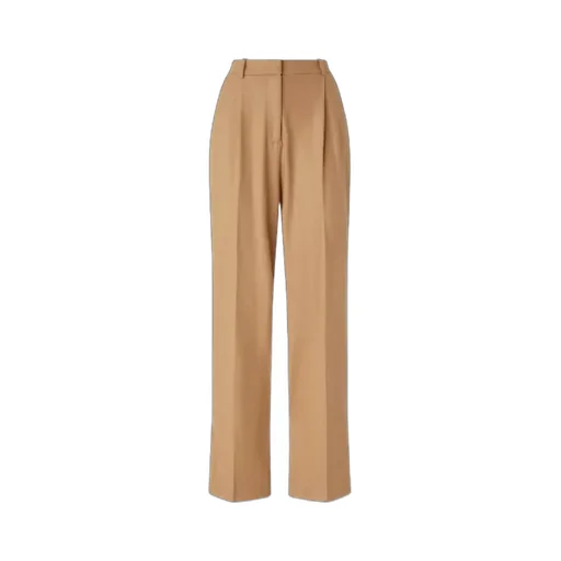 Wide-Leg Trousers With Straps