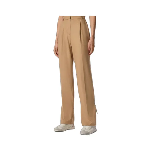 Wide-Leg Trousers With Straps