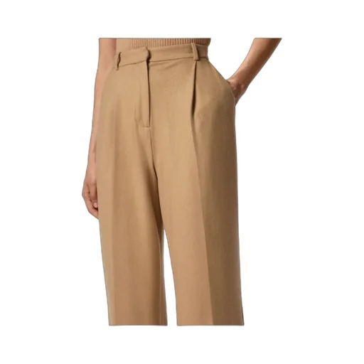 Wide-Leg Trousers With Straps