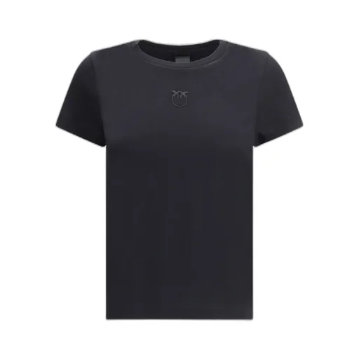 Pinko Logo-Embroidered Crewneck T-Shirt