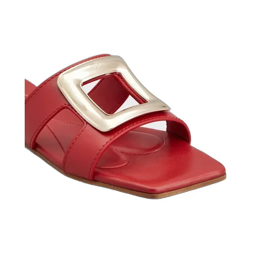 Viv' By The Sea Mules In Leather
