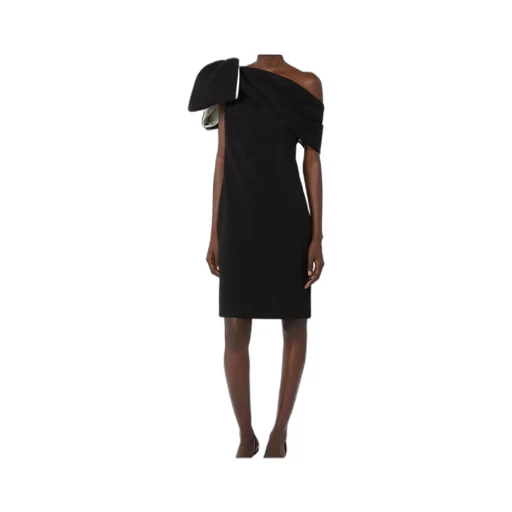 Max Mara Pianoforte Bow Detailed Mini Dress