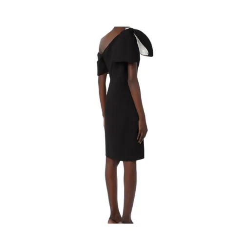 Max Mara Pianoforte Bow Detailed Mini Dress