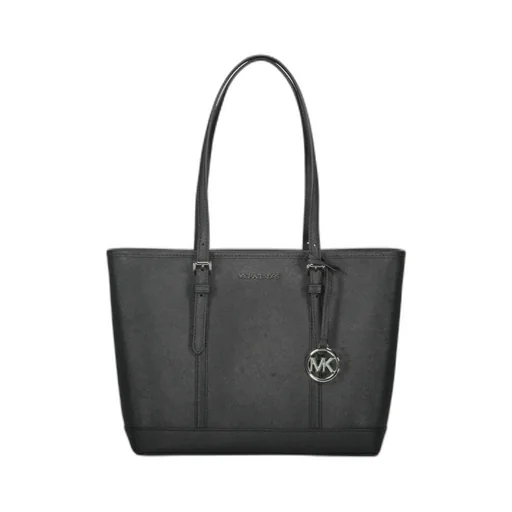 Jet Set Leather Tote Bag