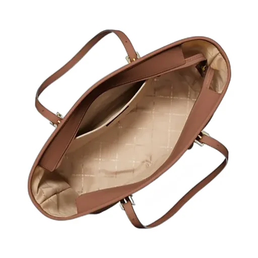 Jet Set Top-Zip Leather Tote Bag