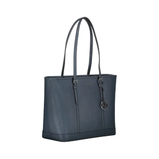 Jet Set Leather Buckle Tote Bag