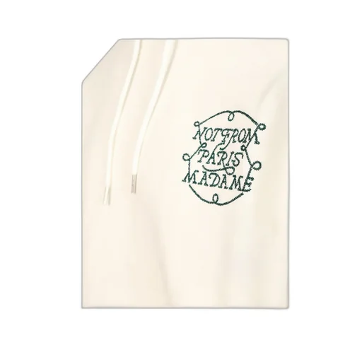 DrÔLe De Monsieur Slogan Drawstring Hoodie