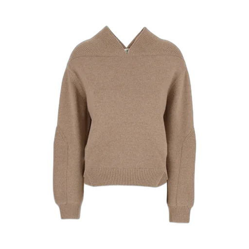 Victoria Beckham Long Sleeve V-Neck Jumper