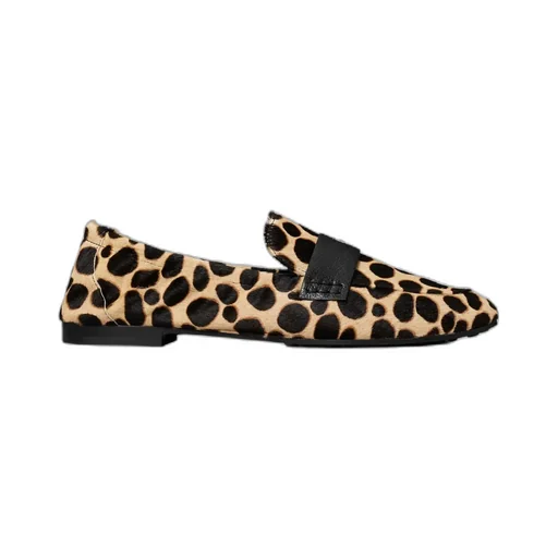 Leopard-Printed Loafers
