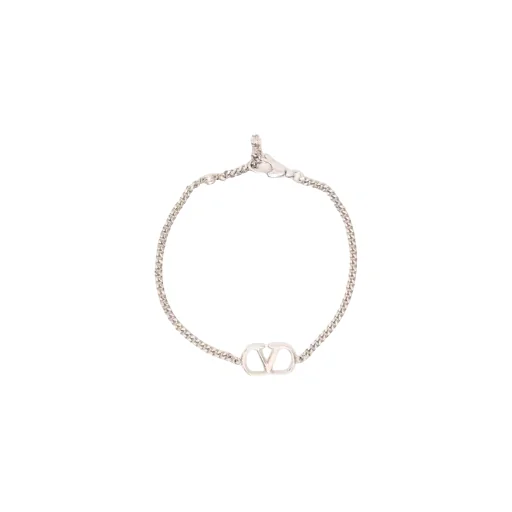 Valentino Vlogo Signature Chained Bracelet