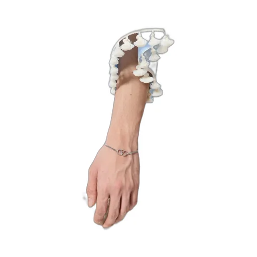 Valentino Vlogo Signature Chained Bracelet