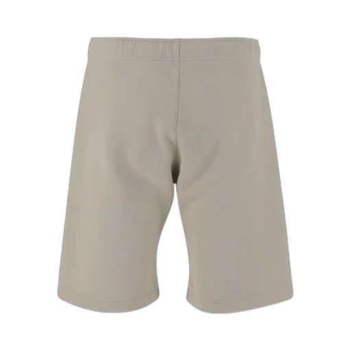Elasticated-Waistband Logo-Patch Shorts