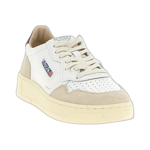 Medalist Leather Suede Sneakers