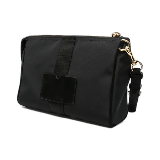 Logo-Plaque Clutch Bag
